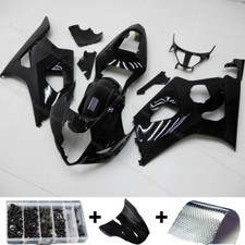 Fairing Kit Fit for SUZUKI 2003 2004 GSXR 1000 K3 Injection Plastic Glossy Black picture