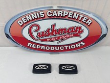 Cushman Eagle, Silver Eagle, Super Eagle, Super Silver Eagle Gas Tank Emblem CM picture