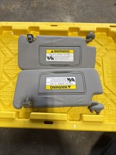 2009-2014 Honda Fit Left/right Set Sun Visor Assembly Gray OEM picture