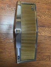 E&G Classic Cadillac Grill fits DeVille 94 95 96 97. Gold inset. Has scratch. picture
