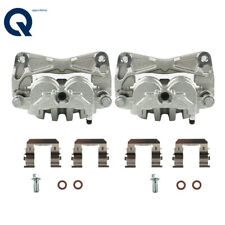 Pair Front Brake Calipers w/ Bracket for Subaru Forester Outback Legacy 2.5L picture