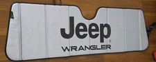OEM 82203133AB 2007-21 JEEP WRANGLER / GLADIATOR WINDSHIELD SUN SHADE picture