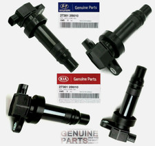 NEW ⭐ 4 PACK OEM HYUNDAI KIA  COIL IGNITION ENGINE FOR Spark Plug ⭐GENUINE ⭐⭐⭐⭐⭐ picture
