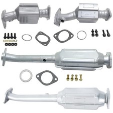 Catalytic Converter Set For 05-09 Nissan Frontier Front Rear 4.0L 46-State Legal picture