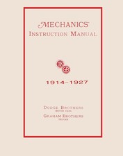 1914 1923 1924 1925 1926 1927 Dodge Shop Service Repair Manual picture