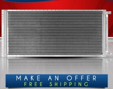 Universal Condenser A/C PF1226 (18mm Core Depth) 4 Rails BLpaint,12x26x5/8 inc picture