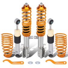 Maxpeedingrods Adjustable Coilovers Lowering Coils For FIAT 500 2009-2019 picture