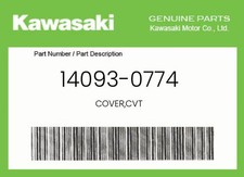 Kawasaki Genuine Cover,Cvt - 14093-0774 picture