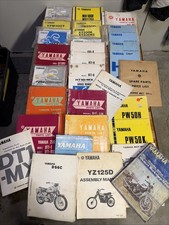 Assortment of Vintage Yamaha Manuals picture