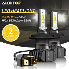 2PCS 9003 H4 HB2 LED Headlight Bulbs Kit High 6500K Low Beam 36000LM Bright B7 C picture