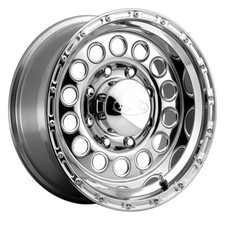 RACELINE 887 Rockcrusher Rim 17X9 5X139.7 Offset 0 Polished (Quantity of 1) picture