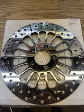 Polished 11.5” Brake Rotor For Harley Davidson 2000-up picture