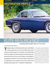 1959 Lotus Elite Original Car Review Report Print Article J905 picture