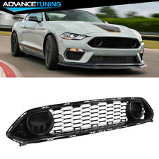 Fits 21-23 Ford Mustang Mach 1 OE Style Front Bumper Hood Upper Mesh Grille ABS picture