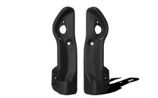 Aftermarket Mercedes-Benz Softtop Opener Covers (A124 E320) - Set - Black picture