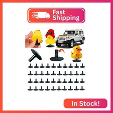 10 Pcs Duck Holder for Jeep Dash, Rubber Duck Mount, Fixed Display, 2024 Upgrade picture