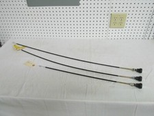 FITS 1972 - 1975 JEEP CJ HEATER CONTROL CABLE SET NEW USA MADE picture