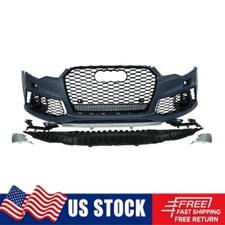 RS6 Style For Audi 2012-2015 A6 S6 C7 Front Bumper Body Kit With Grille US Stock picture