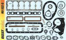 BEST Full Set w/Head+Manifold Gaskets 1939-1954 Studebaker 164 169 170 Flathead picture