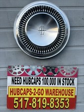 1966-69  Lincoln Continental  Hubcap One Original Beautiful Mint Rare Stainless picture