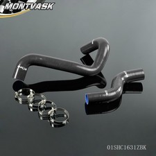 Black Silicone Radiator Coolant Hose Fit For Nissan 75-78 Datsun 280Z Z S130 L28 picture