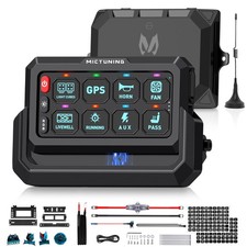 MICTUNING 328FT RGB 8/12 Gang Wireless Switch Panel 12V LED Circuit Relay System picture