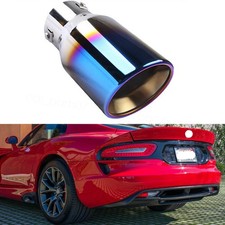 Chrome Car Rear Exhaust Tip Tail Pipe Stainless Muffler For Dodge SRT Viper GTS picture
