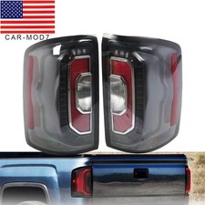 Halogen Upgrade LED Tail Lights For 2014-2018 GMC Sierra 1500 2500/3500HD LH+ RH picture