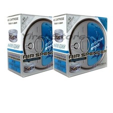 Air Spencer A19 Cartridge Marine Squash Scent 2-Pack Car Air Freshener Eikosha picture