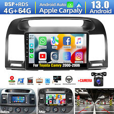 64G Large Memory Android 13 Carplay For Toyota Camry 2000-2006 Car Stereo Radio picture