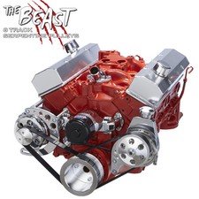  Chevy Small Block Electric Water Pump Serpentine Conversion Kit Power Steering picture