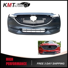 Fits 2017-2021 Mazda CX-5 W/O Parking Aid Front Bumper Cover Kit W/ Fog Lights picture