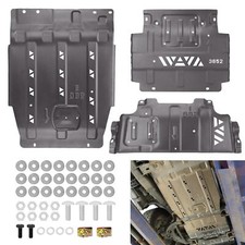 Full Skid Plate Package w/Front Transmission Skid Plate For 2015-2022 Ford F150 picture