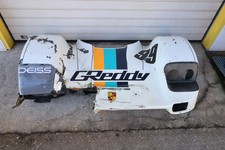 PORSCHE 962 front bumper, GREDDY #99, used/damaged, Group C, IMSA picture