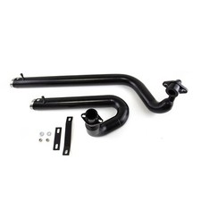 Black Shortshots Staggered Exhaust System For Yamaha V star 650 XVS650 Dragstar picture