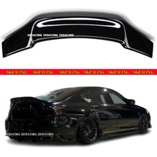 For 2013-2017 Honda Accord Sedan R-Style Gloss Black Rear Trunk Lip Spoiler Wing picture