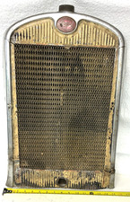 1930 AMERICAN AUSTIN BANTAM RADIATOR GRILL ASSEMBLY,SHROUD,BRACKET,SUPPORT,VALVE picture