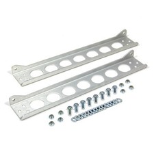 Derale 50023, Kit Fluid Cooler Mount Kit 14-1/4 x 2-3/8 in Brackets Aluminum picture
