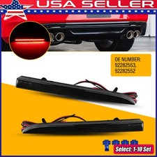 1-10x Red LED Rear Bumper Reflector Light For 16-22 Chevrolet Camaro Pontiac G8 picture