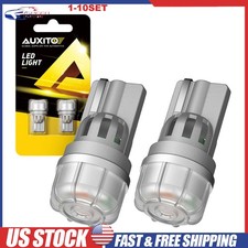 AUXITO Amber 2825 Light Bulb Super Bright 168 194 T10 LED Parking 3000K 2-20X picture