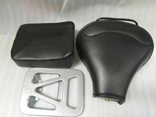 FITS FRONT REAR SEAT ASSEM VESPA VBA VBB GL VNA VNB 125 150 SPRINT SUPER BLACK picture