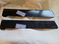 NOS PAIR 1973-87 Chevrolet Full Pickup Truck Rocker Panel Backing Plates picture