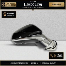 2016 - 2022 Lexus RX350 RX450H Passenger Side Mirror W/Camera BSM - OEM Quality picture