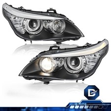 For 2008-2010 BMW 5 Series E60 E61 528i 535i HID Headlight w/ AFS Left & Right picture