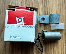 nos delco 1960957 radio condenser  capacitor gm 1960s corvette picture