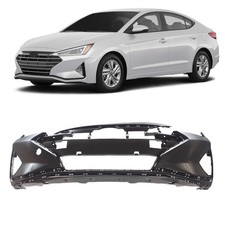 Fit For 2019 2020 Hyundai Elantra Sedan Front Bumper Cover Primed HY1000236 picture