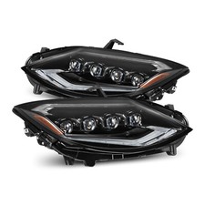 For 23-25 Nissan Z Alpha Black AlphaRex Nova LED Projector Headlights Headlamps picture