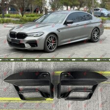 For BMW M5 F90 2021-2023 Dry Carbon/Forged Carbon Front Fog Light Vent Air Cover picture