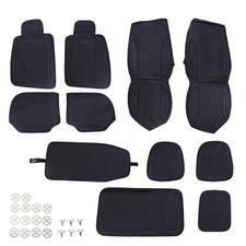 New For Hyundai Sonata 2007-2026 Car Faux Leather Cushion Seat Covers 5 Seats US picture