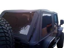 Rampage 109735 Frameless Soft Top Kit Sailcloth Fits 97-06 Wrangler (TJ) picture